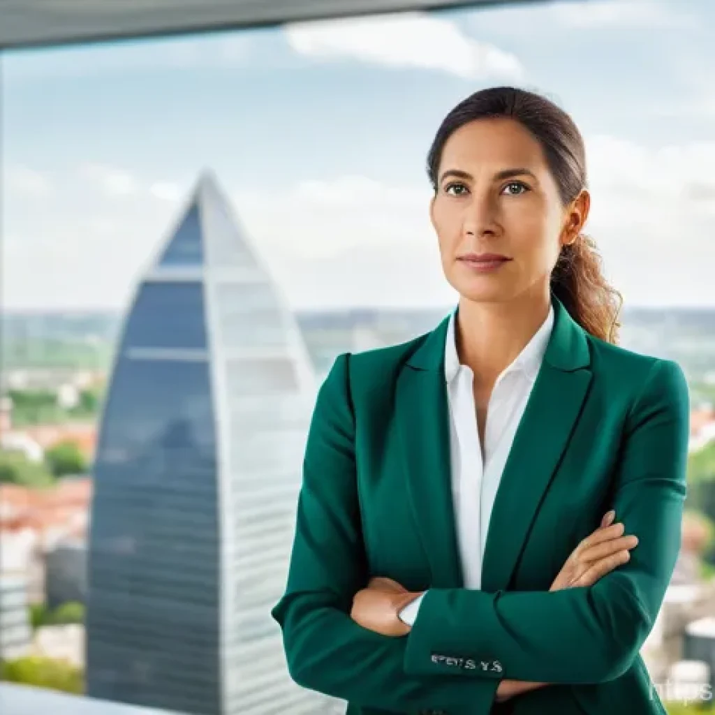 환경산업기사 연봉 현실 - **Prompt 1: Experienced Environmental Consultant in a Modern Office**
    A confident, diverse woman...