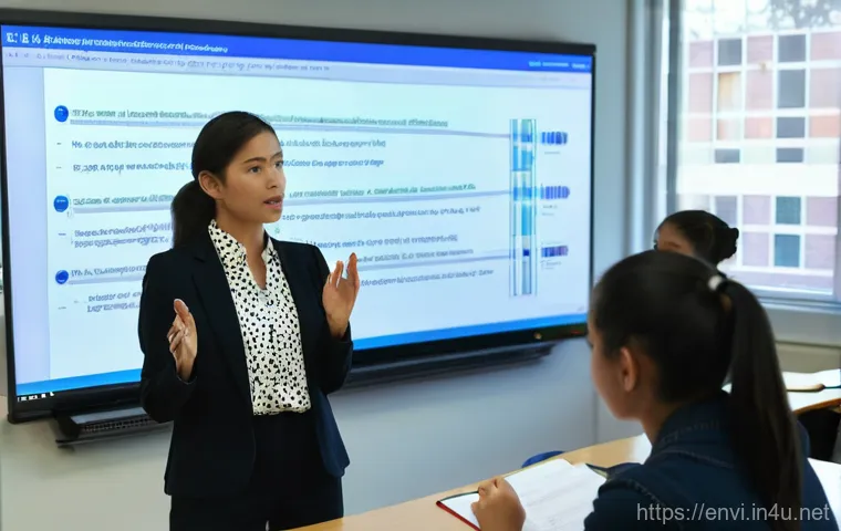 환경기사 실기시험 주의사항 - A diverse group of three to four university students (early 20s) collaborating in a modern study roo... 환경기사 실기시험 주의사항 - A diverse group of three to four university students (early 20s) collaborating in a modern study roo...