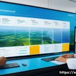 환경기사 자격증의 미래 전망 - **Prompt 1: Digital Environmental Guardians at Work**
An inspiring, wide shot capturing a divers...
